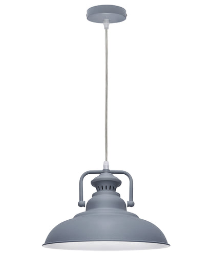 Metal Ceiling Pendant Shade Modern Grey - Free delivery on all orders