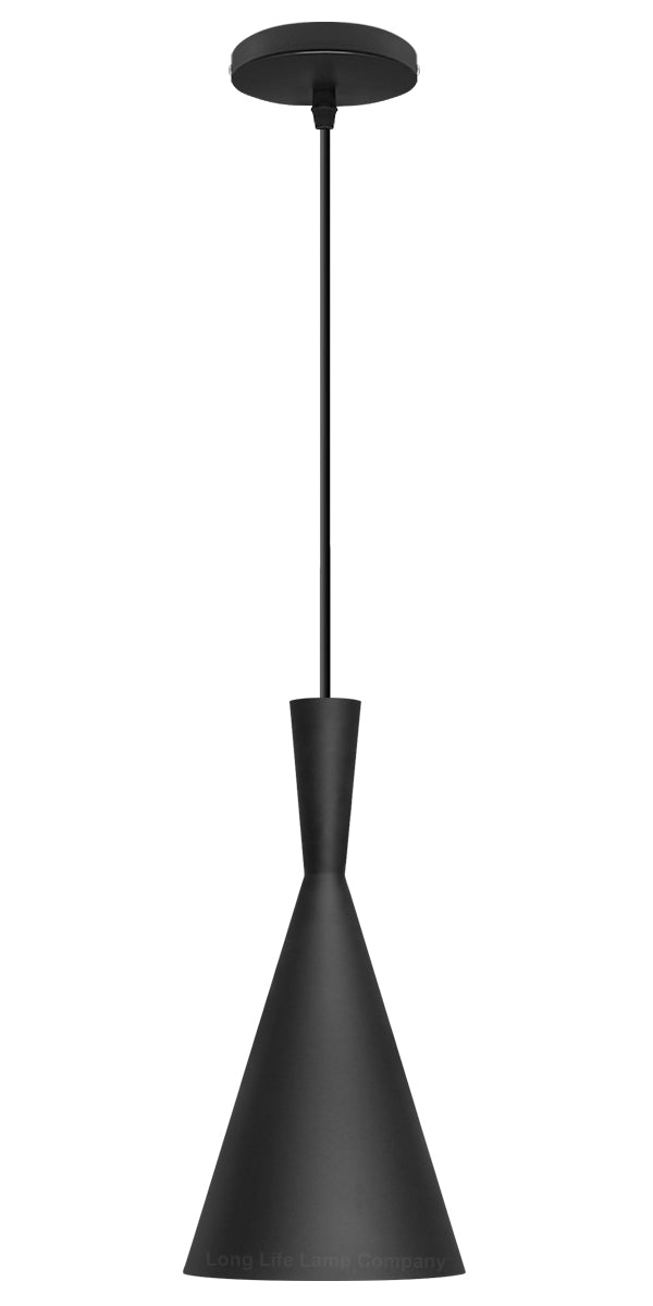 Modern Black Metal Ceiling Pendant Light - Free delivery on all orders