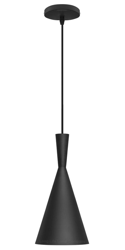 Modern Black Metal Ceiling Pendant Light - Free delivery on all orders