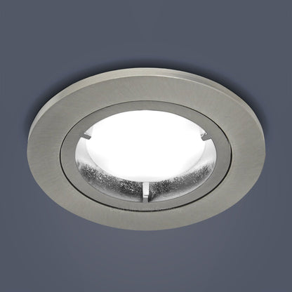 4w 5w 6w Brushed Chrome Fixed LED Fire Rated Downlight - Energy Light Bulbs - Free delivery on all orders