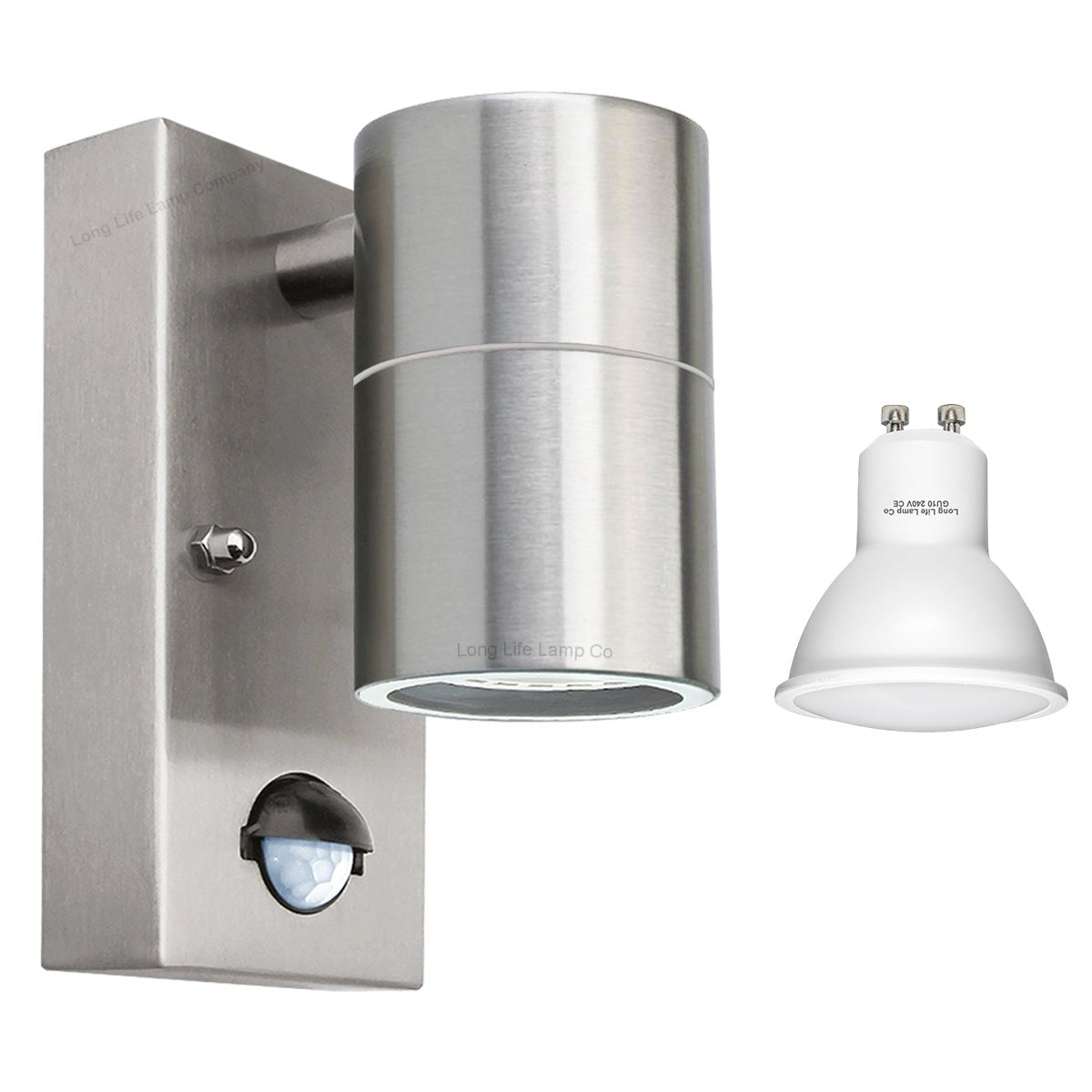 4w, 5w, 6w Outdoor Down Wall Light IP44 with PIR Movement Sensor - Energy Light Bulbs - Free delivery on all orders