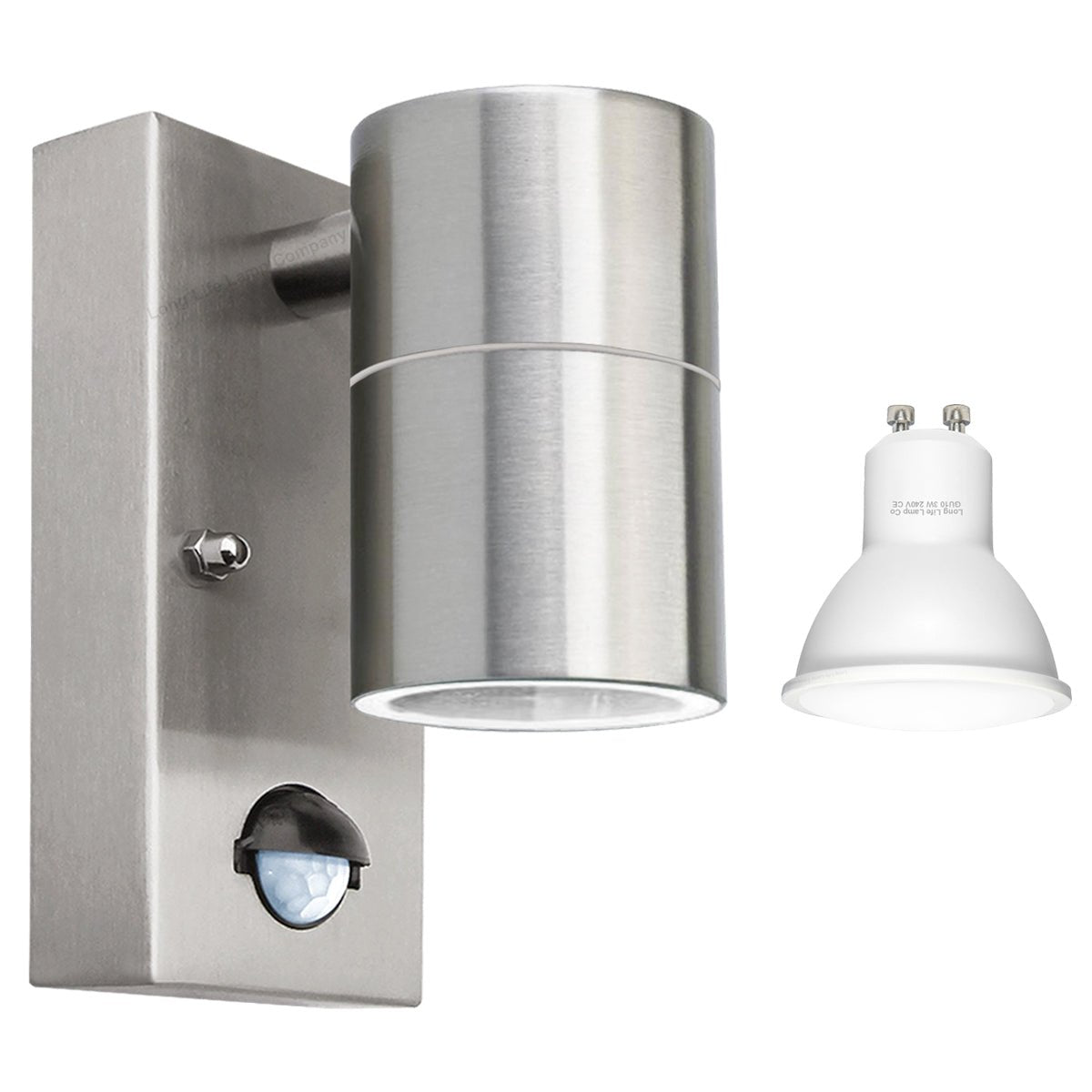4w, 5w, 6w Outdoor Down Wall Light IP44 with PIR Movement Sensor - Energy Light Bulbs - Free delivery on all orders