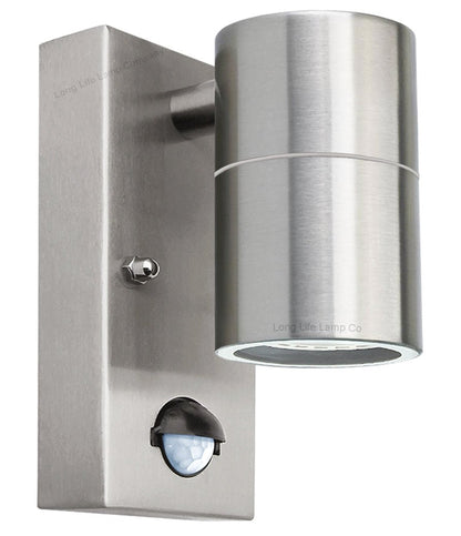 4w, 5w, 6w Outdoor Down Wall Light IP44 with PIR Movement Sensor - Energy Light Bulbs - Free delivery on all orders