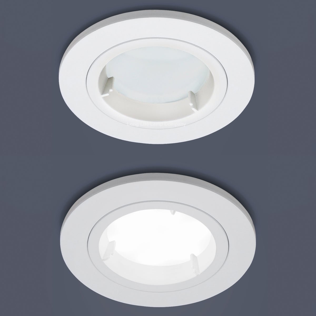4w 5w 6w White Fixed LED Fire Rated Downlight - Energy Light Bulbs - Free delivery on all orders