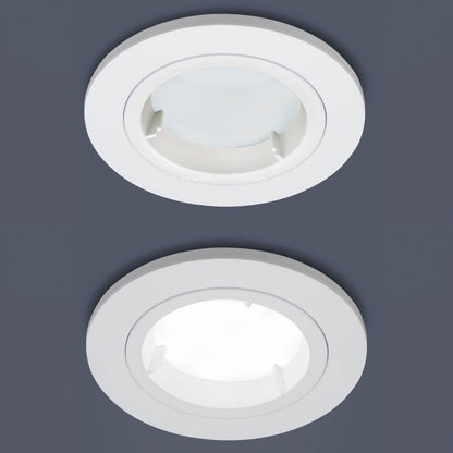 4w 5w 6w White Fixed LED Fire Rated Downlight - Energy Light Bulbs - Free delivery on all orders