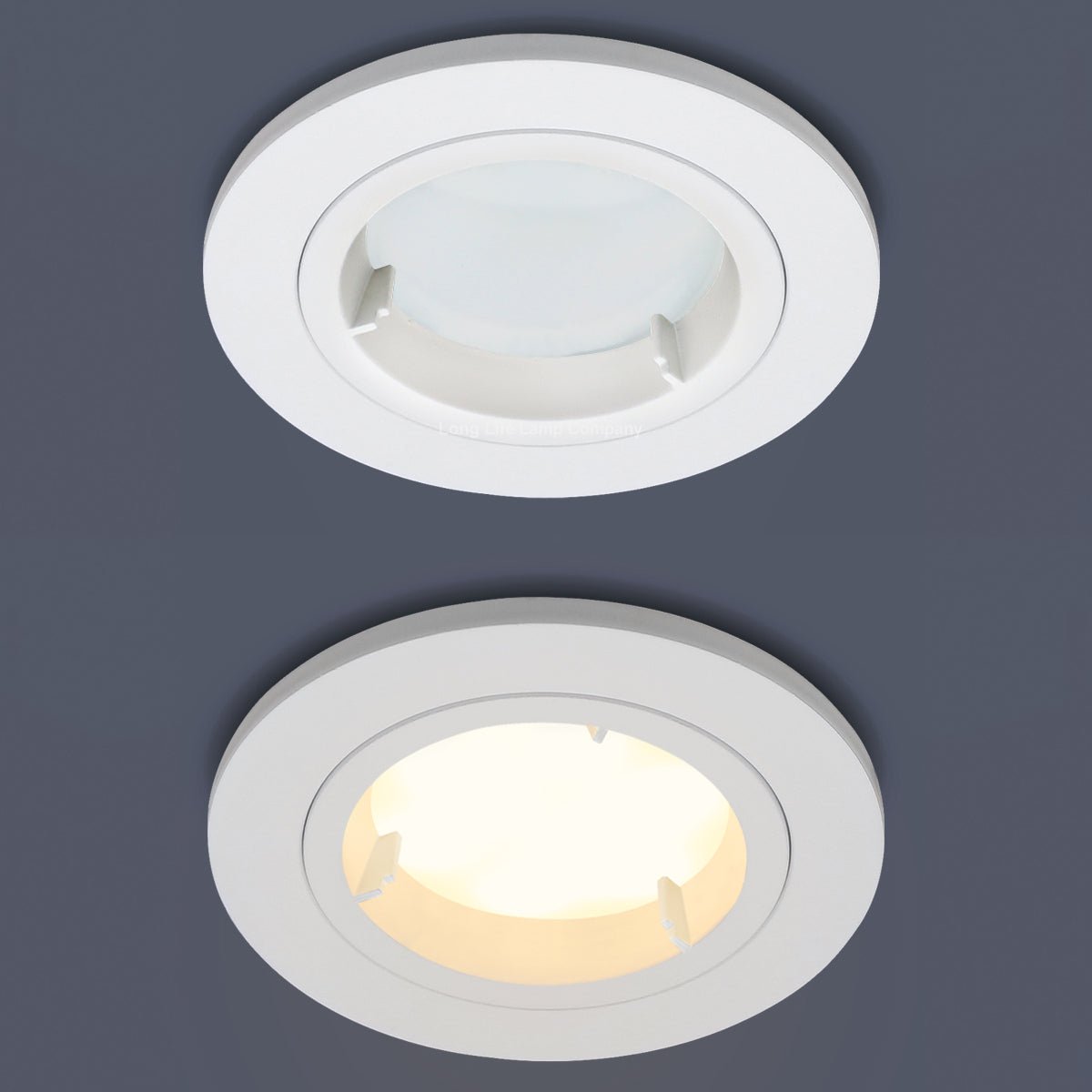 4w 5w 6w White Fixed LED Fire Rated Downlight - Energy Light Bulbs - Free delivery on all orders