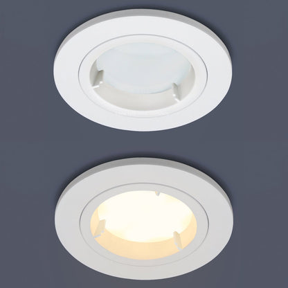 4w 5w 6w White Fixed LED Fire Rated Downlight - Energy Light Bulbs - Free delivery on all orders