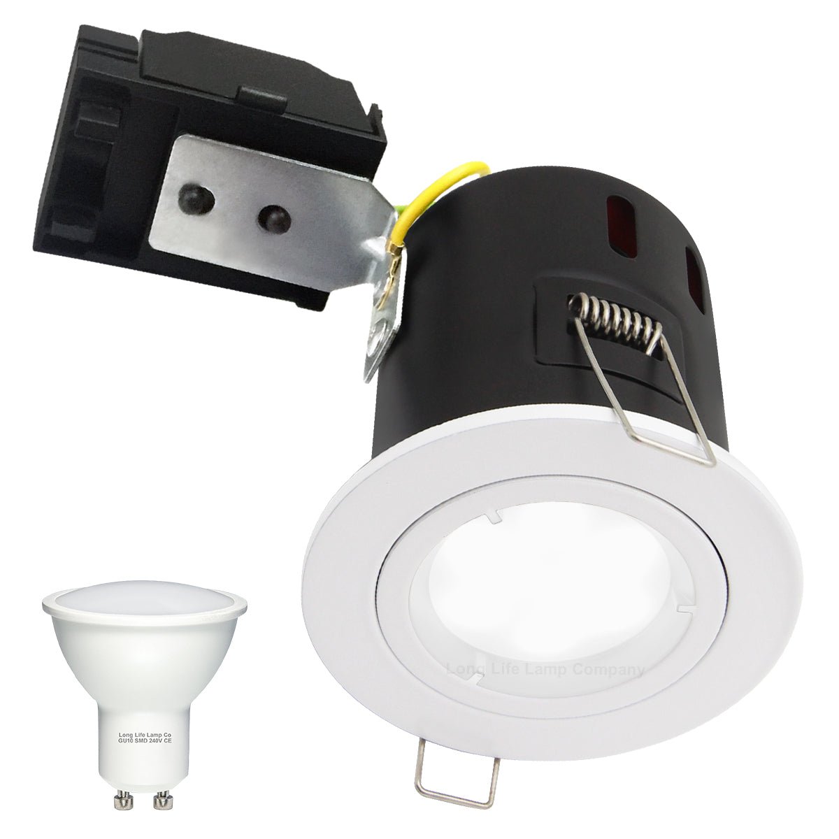 4w 5w 6w White Fixed LED Fire Rated Downlight - Energy Light Bulbs - Free delivery on all orders