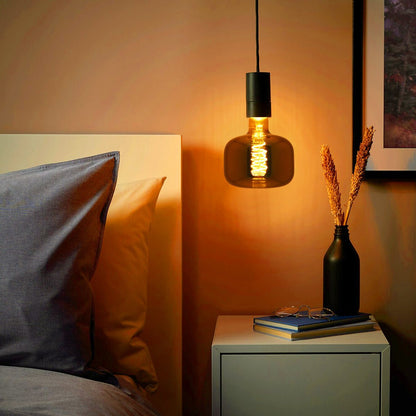 4w Coil LED Filament Light Bulb E27 Gold Mirror Glass Decorative Lamp - Energy Light Bulbs - Free delivery on all orders