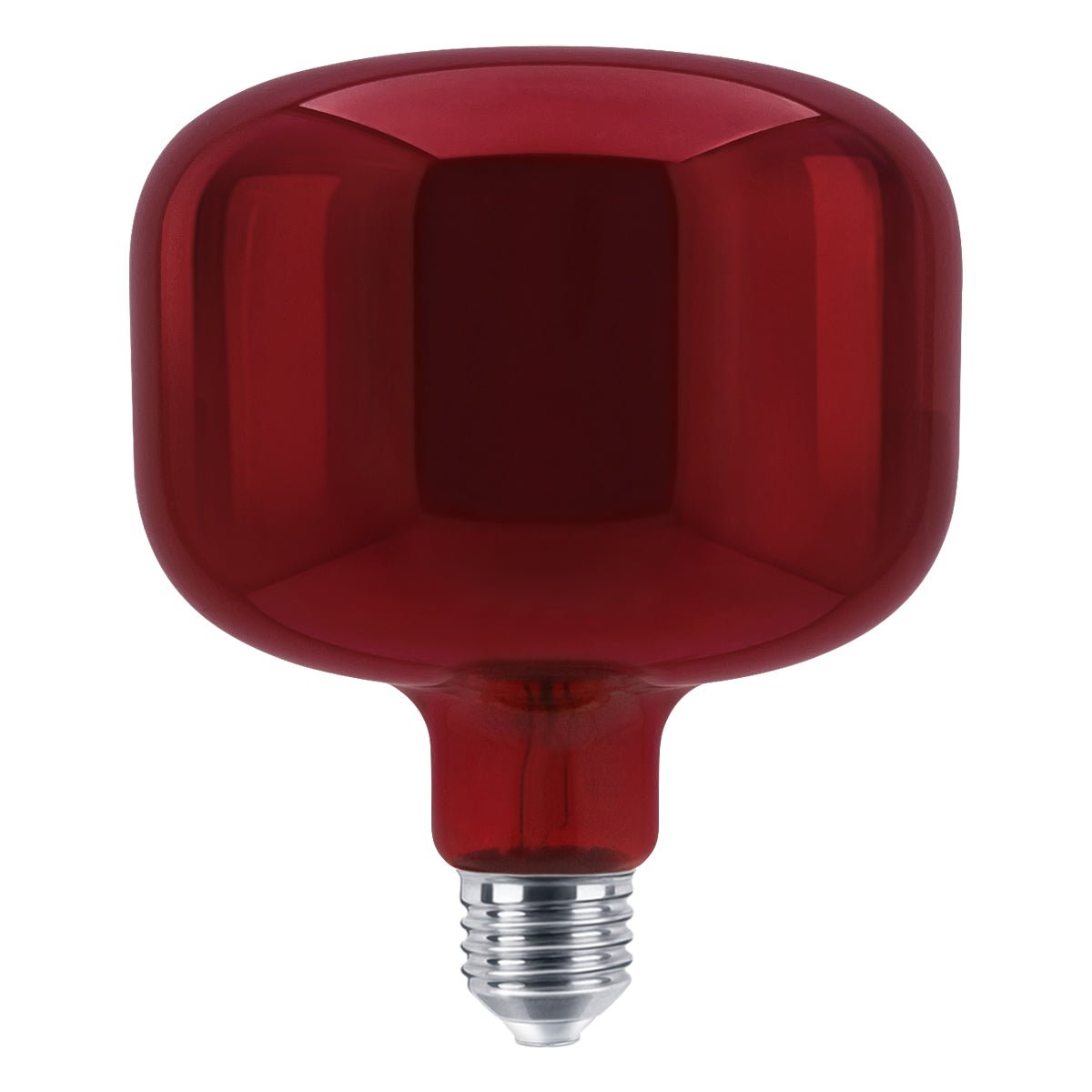 4w Coil LED Filament Light Bulb E27 Red Mirror Glass Decorative Lamp - Energy Light Bulbs - Free delivery on all orders