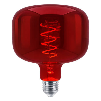 4w Coil LED Filament Light Bulb E27 Red Mirror Glass Decorative Lamp - Energy Light Bulbs - Free delivery on all orders