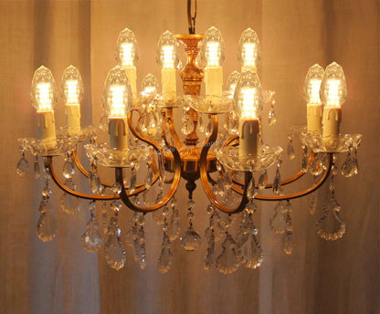 4w Crystal LED Candle Bulb E14 Warm White - Energy Light Bulbs - Free delivery on all orders