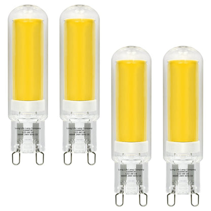 4w G9 LED Bulbs Cool White 40W Equivalent | 2 Bulbs or 4 Bulbs - Energy Light Bulbs - Free delivery on all orders