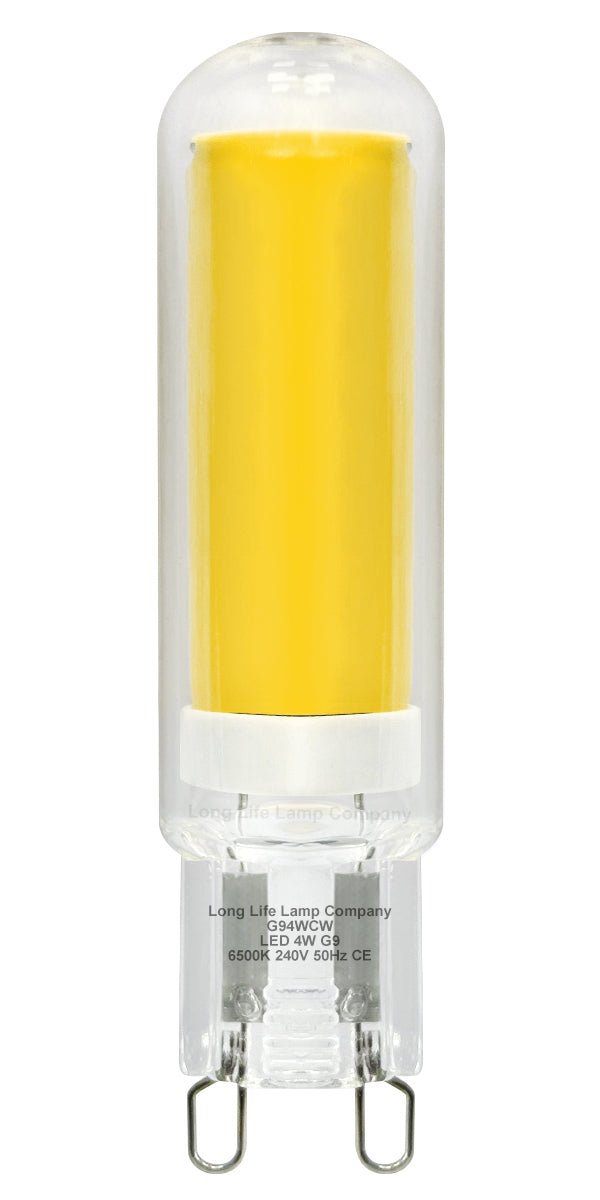 4w G9 LED Bulbs Cool White 40W Equivalent | 2 Bulbs or 4 Bulbs - Energy Light Bulbs - Free delivery on all orders