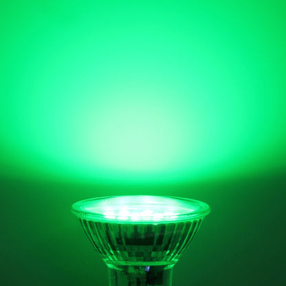 4w Green GU10 LED Colour Light Bulb - Energy Light Bulbs - Free delivery on all orders