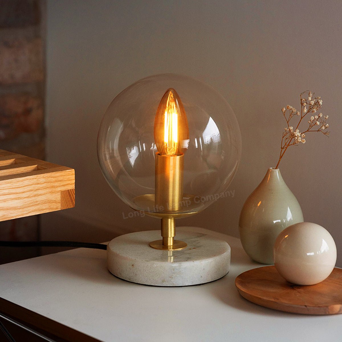 4w LED Candle E14 Filament Light Bulb Small Edison Screw Clear Glass 1800 Kelvin 2 Pack - Energy Light Bulbs - Free delivery on all orders