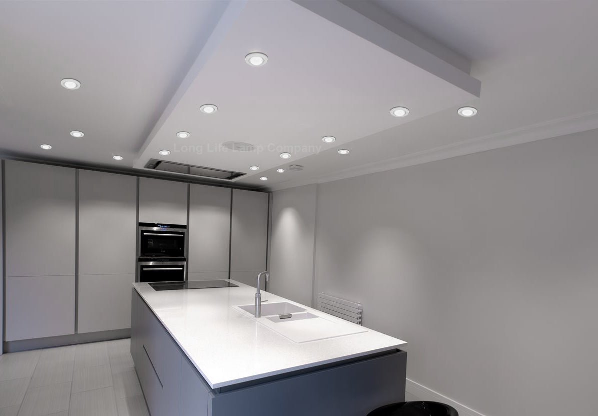 4w LED Ceiling Downlight White Recessed Adjustable Spot Light - Energy Light Bulbs - Free delivery on all orders
