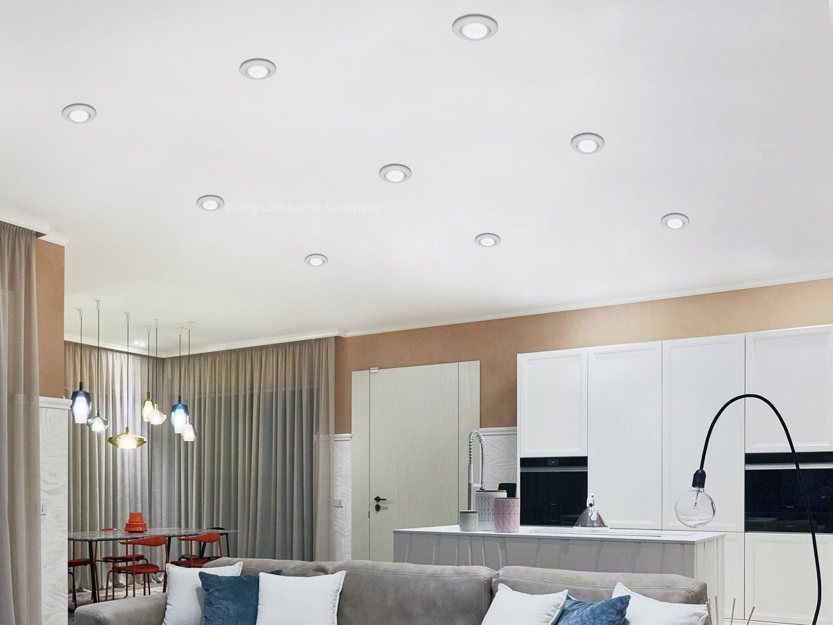 4w LED Ceiling Downlight White Recessed Adjustable Spot Light Warm White DWBWW or Cool White DWBCW - Free delivery on all orders