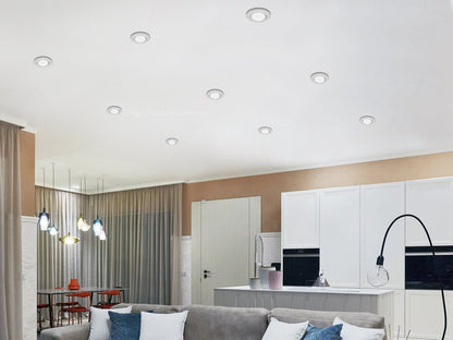 4w LED Ceiling Downlight White Recessed Adjustable Spot Light Warm White DWBWW or Cool White DWBCW - Free delivery on all orders