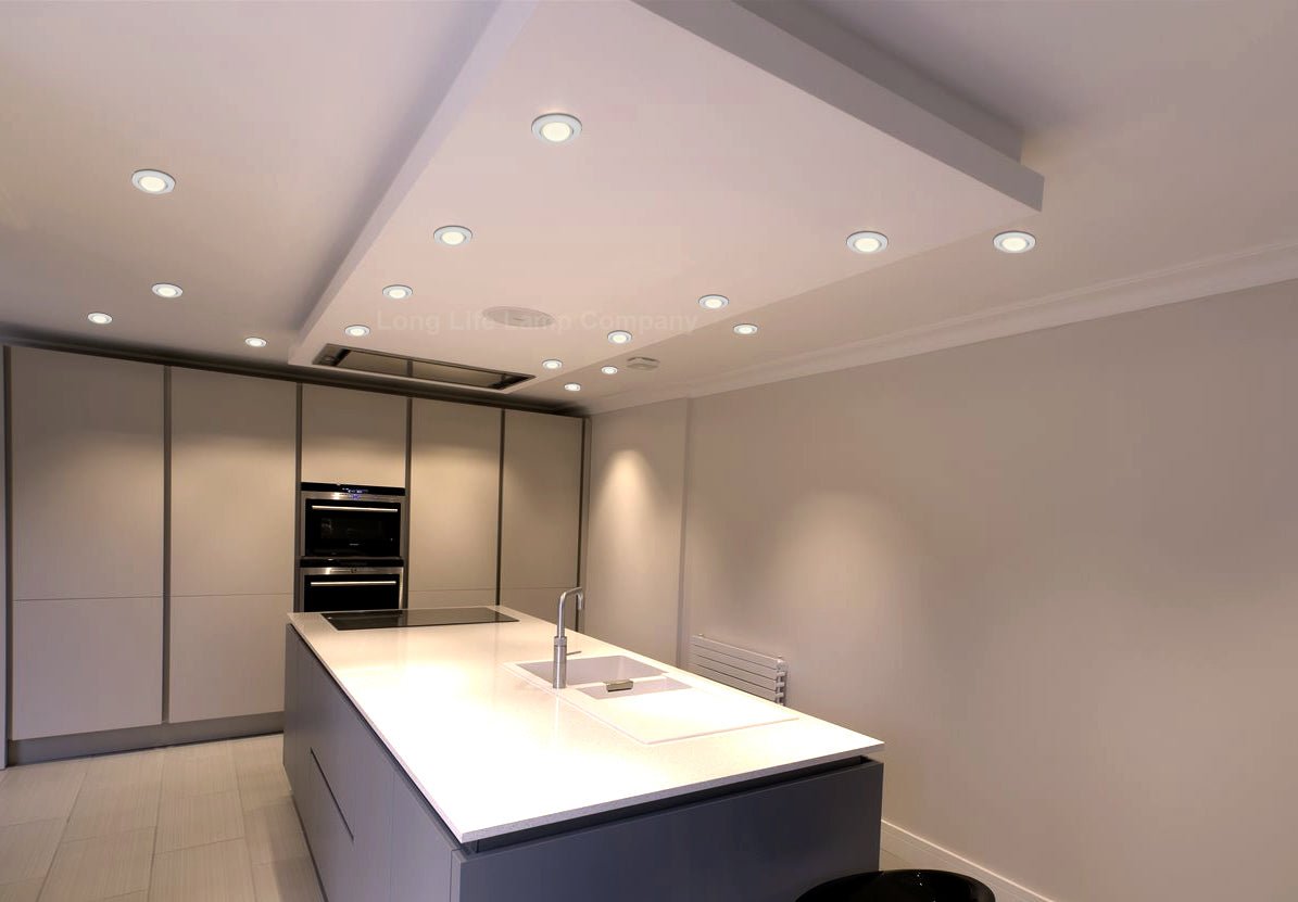 4w LED Ceiling Downlight White Recessed Adjustable Spot Light Warm White DWBWW or Cool White DWBCW - Free delivery on all orders