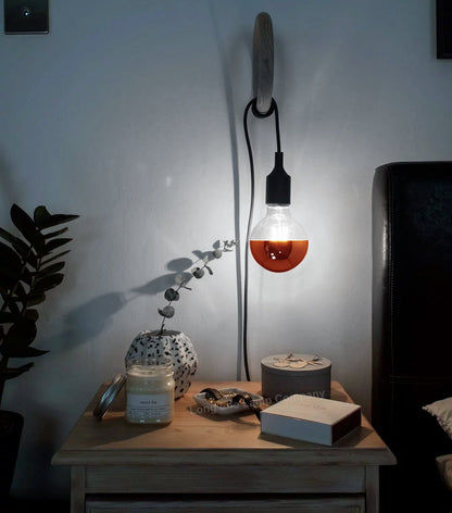 4W LED Crown Copper Light Bulb Mirror Top E27 Cool White 6500k - Energy Light Bulbs - Free delivery on all orders