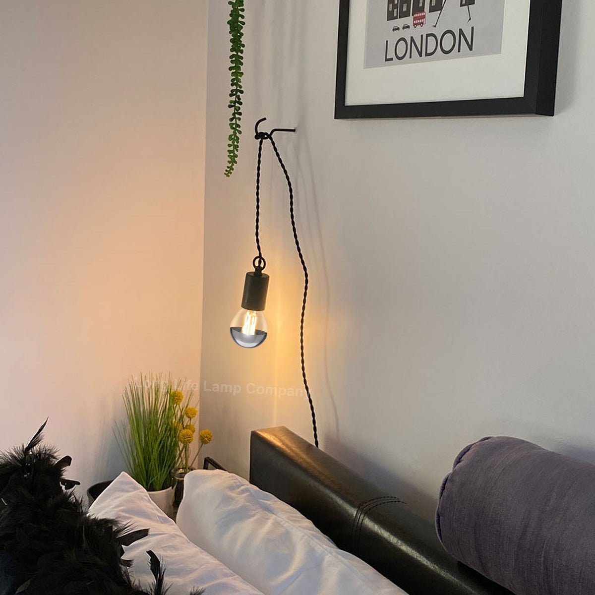 4w LED Crown Silver Light Bulb E14 SES G45 Mirror Top Warm White 3000k - Energy Light Bulbs - Free delivery on all orders