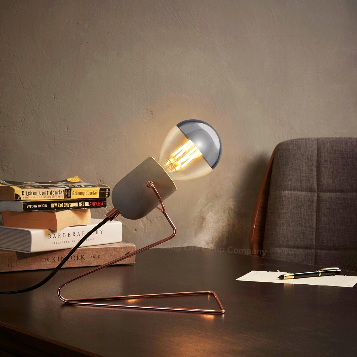 4w LED Crown Silver Light Bulb E14 SES G45 Mirror Top Warm White 3000k - Energy Light Bulbs - Free delivery on all orders