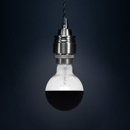 4W LED Crown Top Light Bulb Matte Black E27 Cool White 6500k - Energy Light Bulbs - Free delivery on all orders