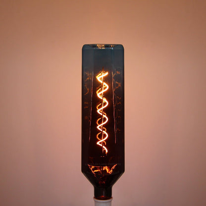 4W LED Decorative Light Bulb Whisky Bottle Blue Gradient Glass E27 Spiral Filament - Energy Light Bulbs - Free delivery on all orders
