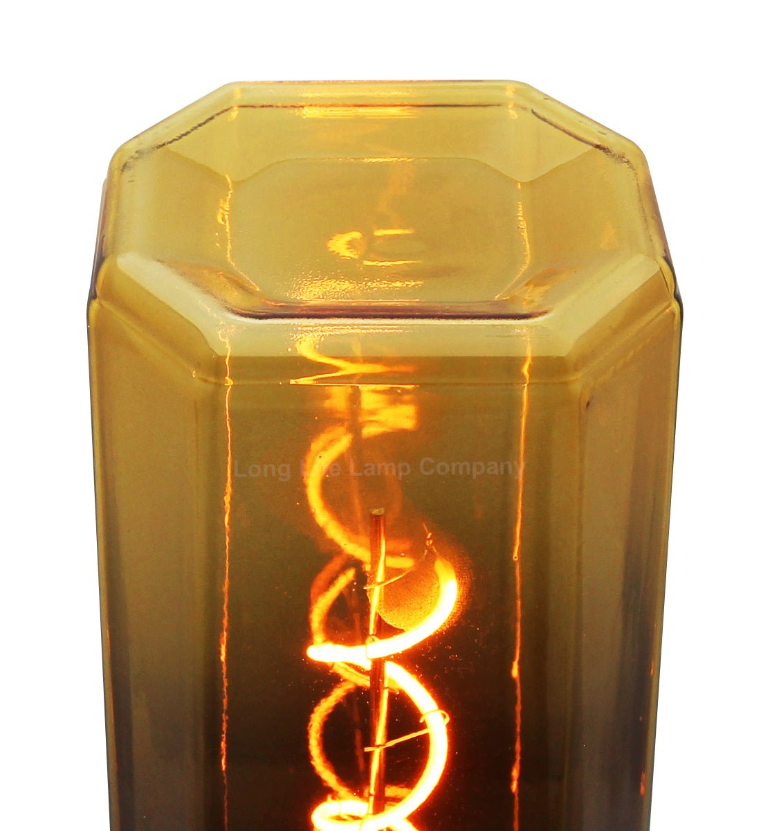 4W LED Decorative Light Bulb Whisky Bottle Yellow Gradient Glass E27 Spiral Filament - Energy Light Bulbs - Free delivery on all orders