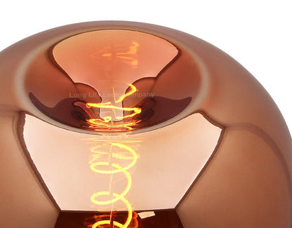 4w LED Decorative Metallic Glass Apple Copper Coil Filament Light Bulb E27 - Energy Light Bulbs - Free delivery on all orders