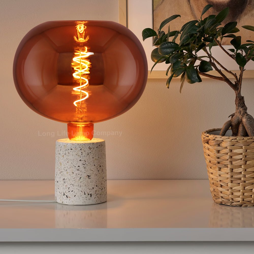 4w LED Decorative Metallic Glass Apple Copper Coil Filament Light Bulb E27 - Energy Light Bulbs - Free delivery on all orders