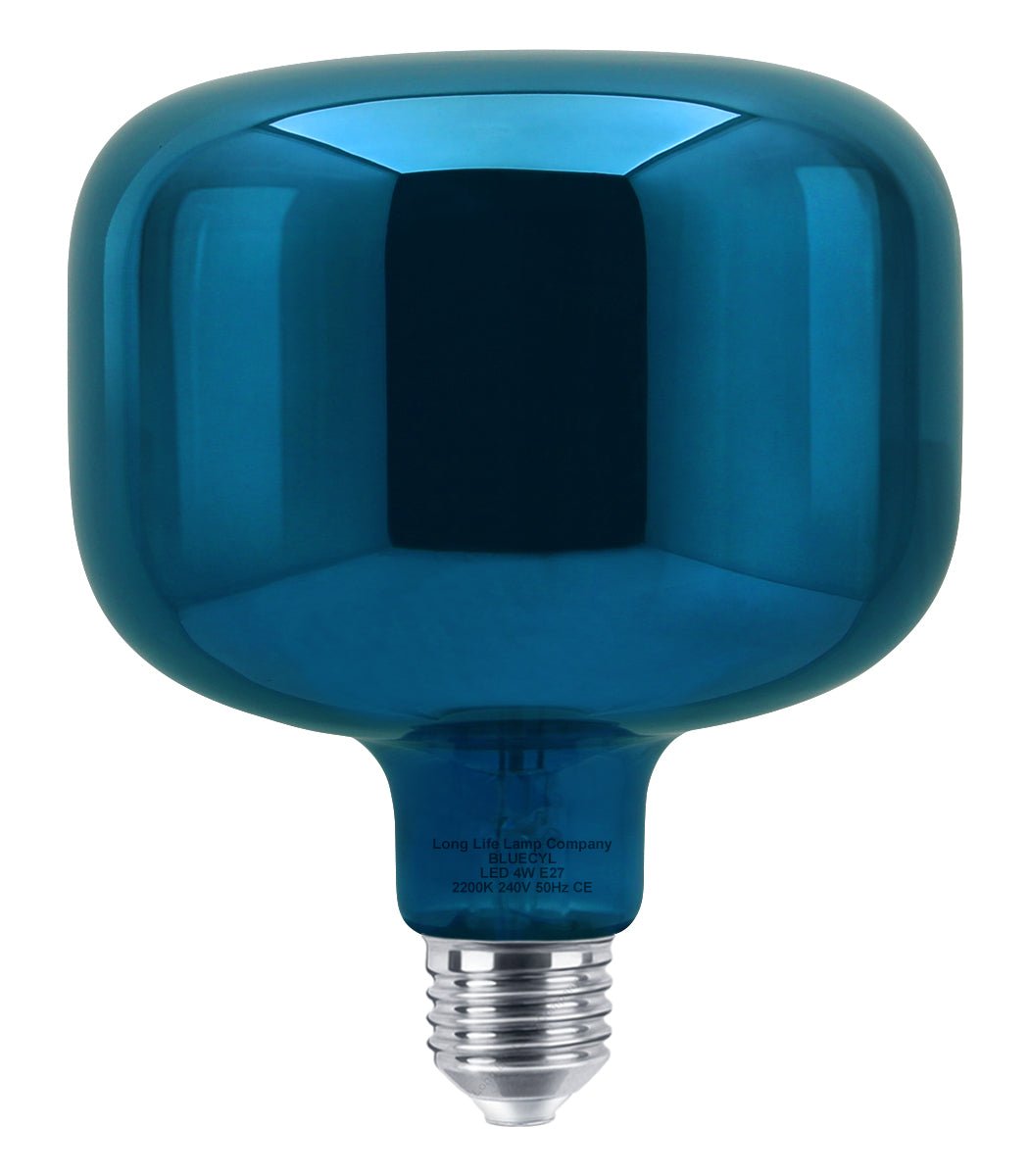 4w LED Decorative Metallic Glass Blue Coil Filament Light Bulb E27 - Energy Light Bulbs - Free delivery on all orders