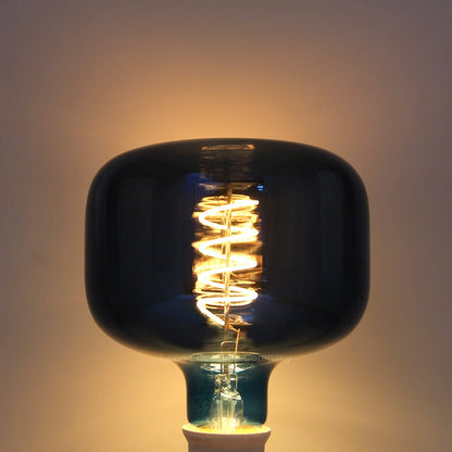 4w LED Decorative Metallic Glass Blue Coil Filament Light Bulb E27 - Energy Light Bulbs - Free delivery on all orders