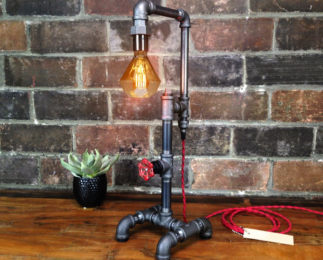 4W LED E27 Elegant Vintage Filament Light Bulb Diamond Shape Smoked Glass G95 - Energy Light Bulbs - Free delivery on all orders