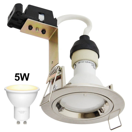 4w or 5w LED Fixed Ceiling Downlight - Energy Light Bulbs - Free delivery on all orders