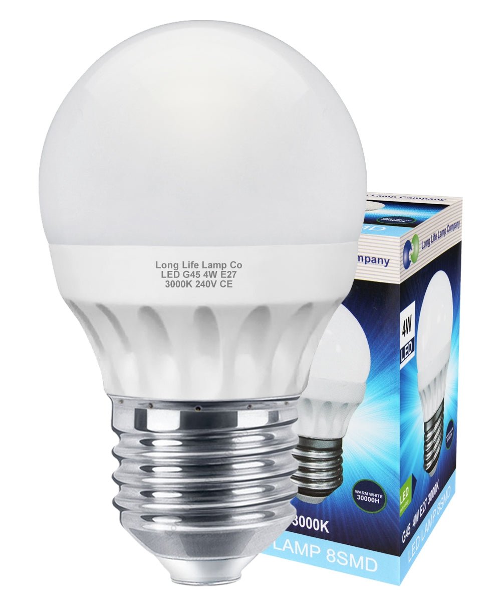 4w Warm White Golf Ball Shape LED Light Bulbs - Energy Light Bulbs - Free delivery on all orders