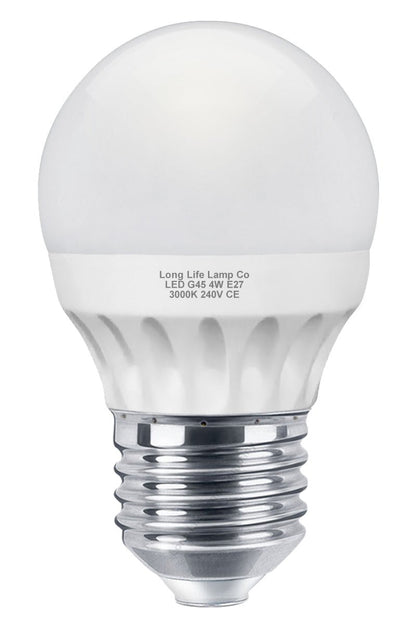 4w Warm White Golf Ball Shape LED Light Bulbs - Energy Light Bulbs - Free delivery on all orders