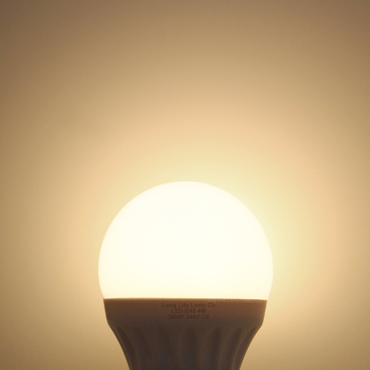 4w Warm White Golf Ball Shape LED Light Bulbs - Energy Light Bulbs - Free delivery on all orders