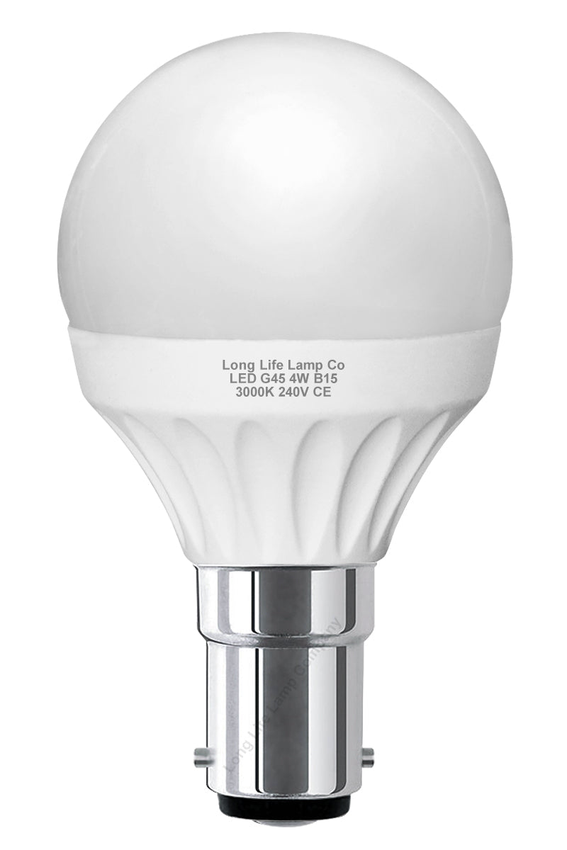 4w Warm White Golf Ball Shape LED Light Bulbs - Energy Light Bulbs - Free delivery on all orders