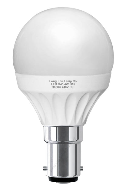 4w Warm White Golf Ball Shape LED Light Bulbs - Energy Light Bulbs - Free delivery on all orders