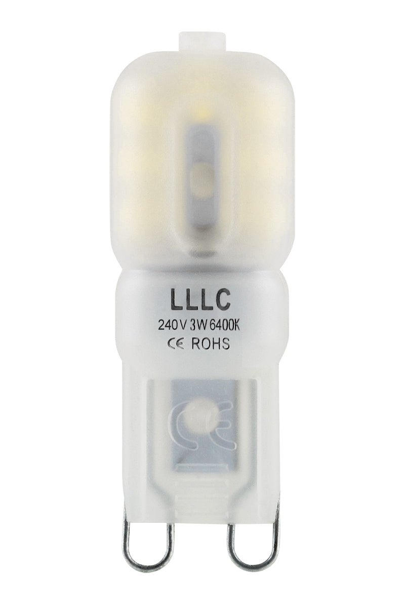 5 Pack 3W G9 LED Bulbs Cool White 30W Equivalent - Energy Light Bulbs - Free delivery on all orders