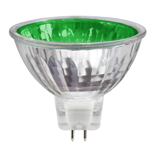 50W Green MR16 Halogen 12V Low Voltage Light Bulb - Energy Light Bulbs - Free delivery on all orders