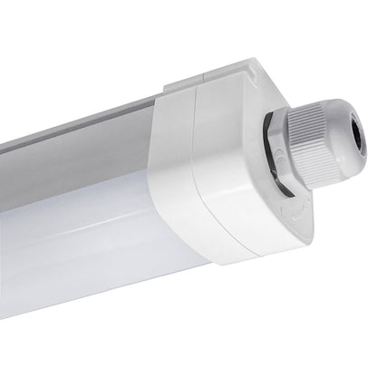 50W LED Batten Light IP65 Rated Cool White 6500K White Diffuser - Energy Light Bulbs - Free delivery on all orders