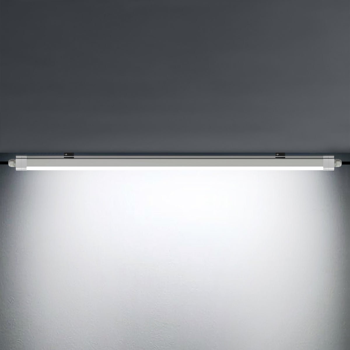 50W LED Batten Light IP65 Rated Cool White 6500K White Diffuser - Energy Light Bulbs - Free delivery on all orders
