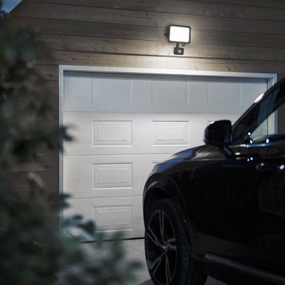 50W LED Floodlight Black Cool White 6500K with Detachable PIR Sensor - Energy Light Bulbs - Free delivery on all orders