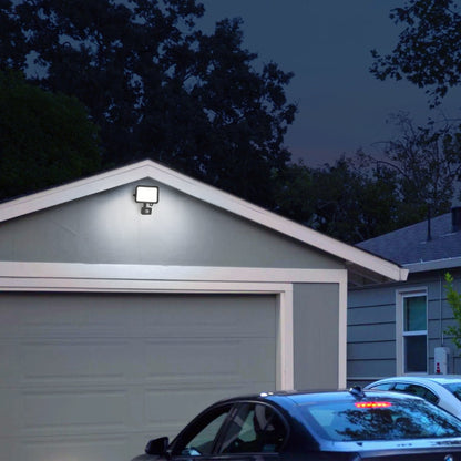 50W LED Floodlight Black Cool White 6500K with Detachable PIR Sensor - Energy Light Bulbs - Free delivery on all orders
