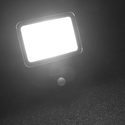 50W LED Floodlight Black Cool White 6500K with Detachable PIR Sensor - Energy Light Bulbs - Free delivery on all orders