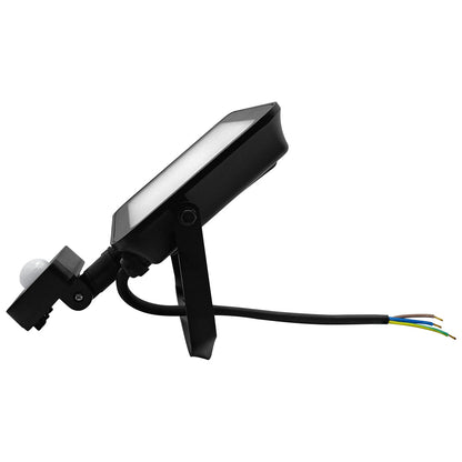 50W LED Floodlight Black Natural White 4000K with Detachable PIR Sensor - Energy Light Bulbs - Free delivery on all orders