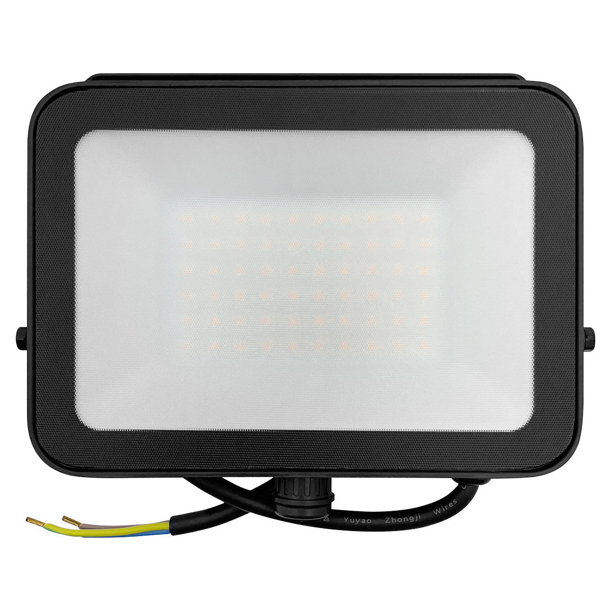 50W LED Floodlight Black Natural White 4000K with Detachable PIR Sensor - Energy Light Bulbs - Free delivery on all orders